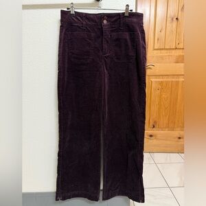 Maroon Corduroy Pants
